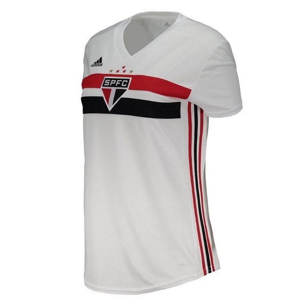 Maillot Football São Paulo Domicile Femme 2019-20 Blanc